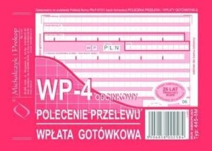 445-5M Polecenie przelewu A6 1+3
