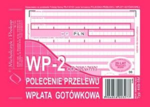 449-5 Polecenie przelewu A6 1+1