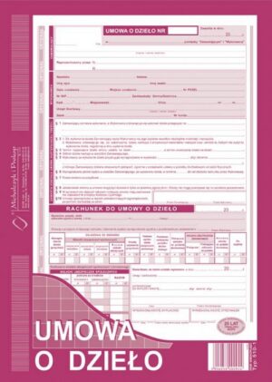 510-1H Umowa o dzieło A4