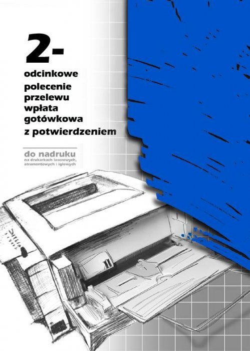 F-111-2 2-odcinkowe polecenie przelewu - wpłata gotówkowa z potwierdzeniem