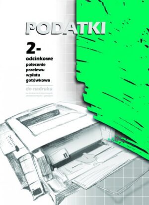 F-130-2 Podatki 2-odcinkowe polecenie przelewu - wpłata gotówkowa