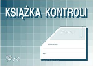 P10U Książka kontroli A5