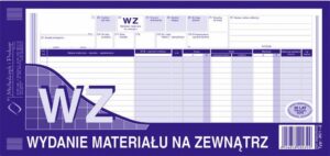 361-2 WZ Wydanie materałów na zewnątrz. 1/3 A3. wielokopia