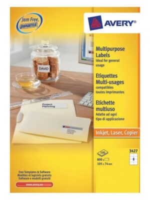 Etykiety Avery Zweckform 105*74 (100)