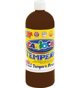 Farba CARIOCA TEMPERA 1000ml brązowa (ko03/22) 170-1441