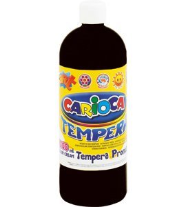 Farba CARIOCA TEMPERA 1000ml czarna (ko03/24) 170-1443