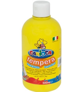 Farba TEMPERA żółta CARIOCA 500ml 170-2366