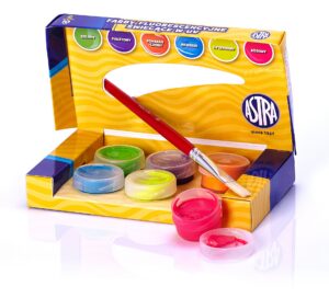 Farba FLUORESCENCYJNE 6 koloró 10ml