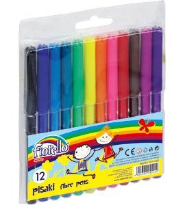 Flamastry FIORELLO 12 kolorów 160-1382 FIORELLO