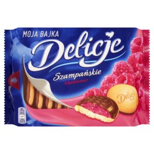 DELICJE Szampańskie malina 294g