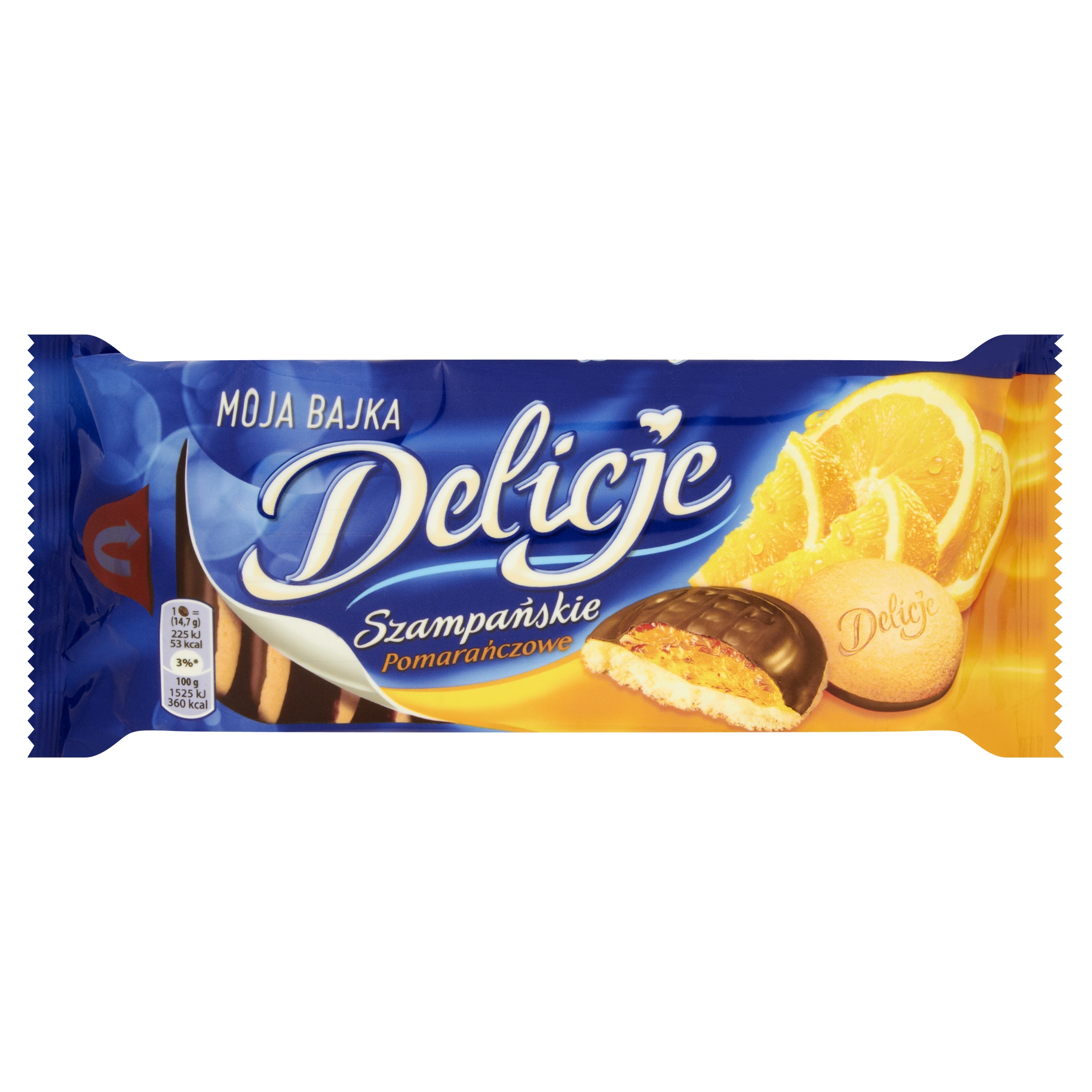 DELICJE Szampańskie pomarańcza 147g