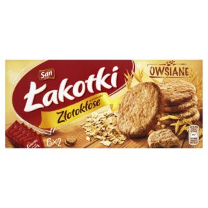 Ciastka ŁAKOTKI ZŁOTOKŁOSE owsiane 171g