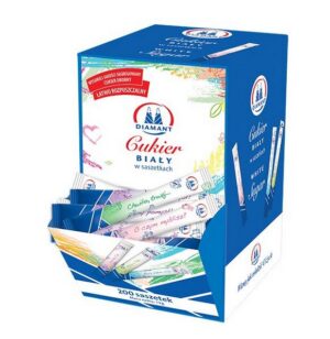Cukier biały saszetki 200szt x 5gr DIAMANT