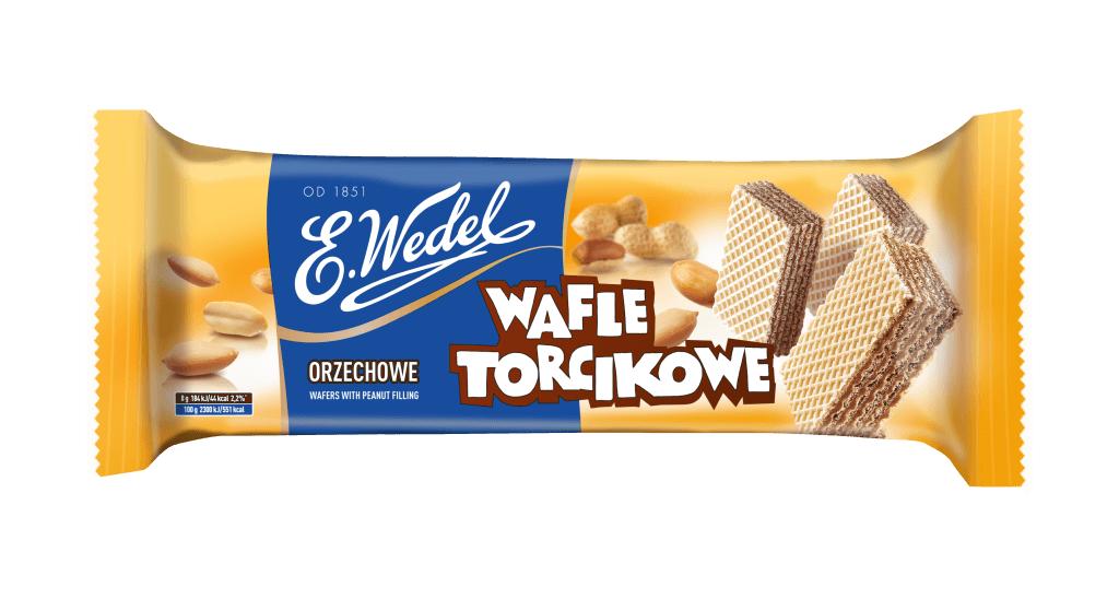 Wafle WEDEL TORCIKOWE ORZECHOWE MINI 160g