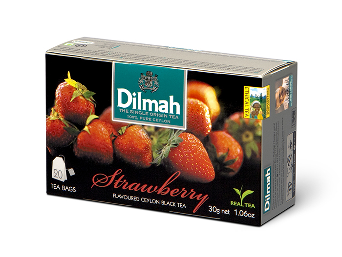 Herbata DILMAH 20T czarna AROMAT TRUSKAWKA