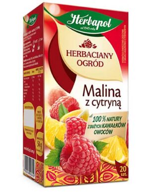 Herbata HERBAPOL 20T MALINA Z CYTRYNĄ