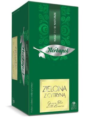 Herbata HERBAPOL 20T BREAKFAST ZIELONA Z CYTRYNĄ