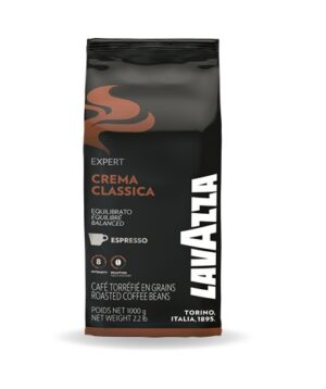 Kawa LAVAZZA CREMA CLASSICA VENDING 1kg ziarno 40% Arabica - 60% Robusta Intensywność 8