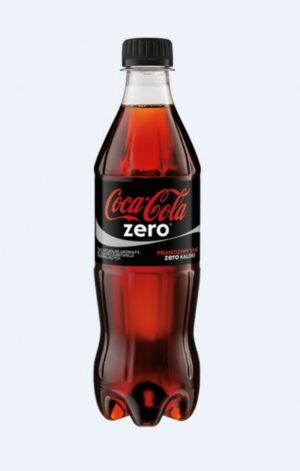 COCA-COLA ZERO 0.5L butelka PET