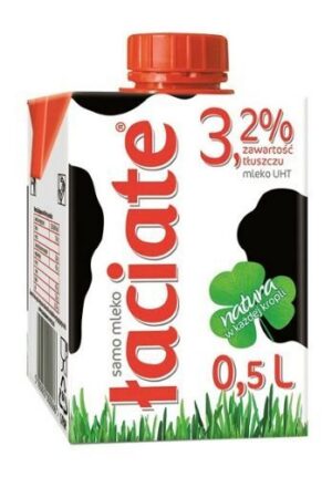 Mleko ŁACIATE UHT 3.2% 0.5L