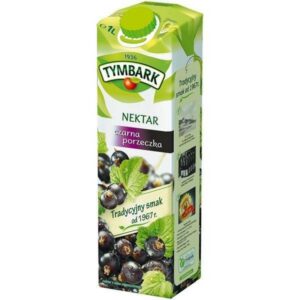 Sok karton TYMBARK czarna pożeczka 1L