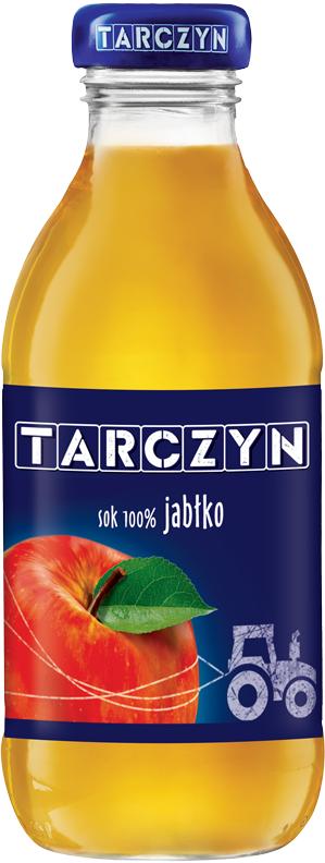 TARCZYN sok JABŁKOWY 300ml butelka szkło