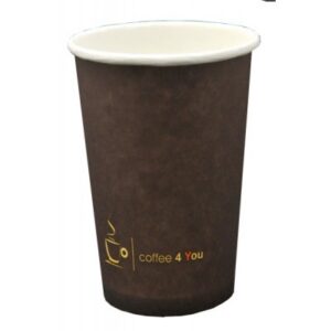 Kubek papierowy z nadr. COFFEE 4 YOU 100ml, op.100szt.