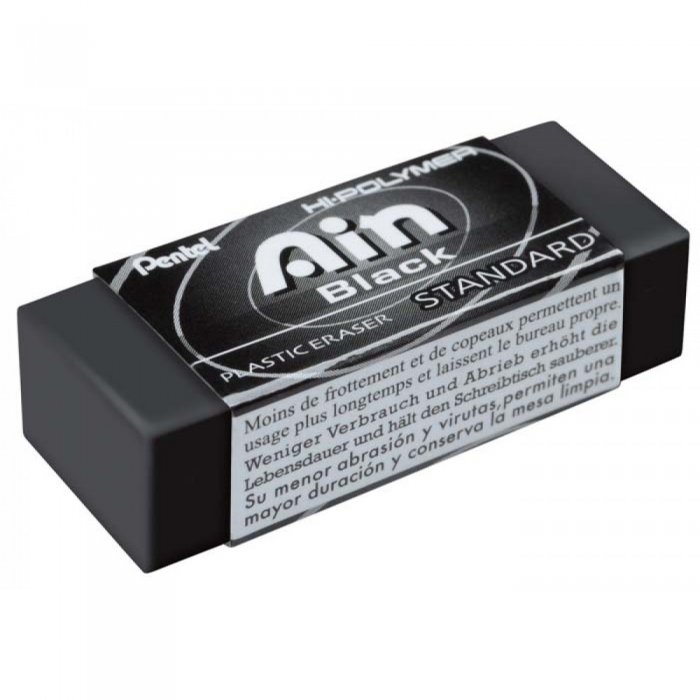 Gumka Pentel czarna AIN