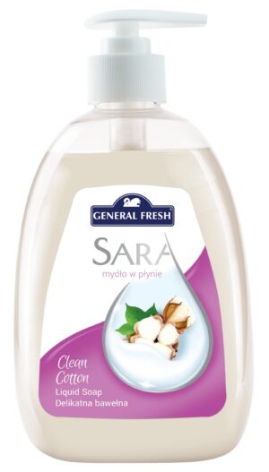 Mydło w płynie GENERAL FRESH SARA 500ml DELIKATNA BAWEŁNA