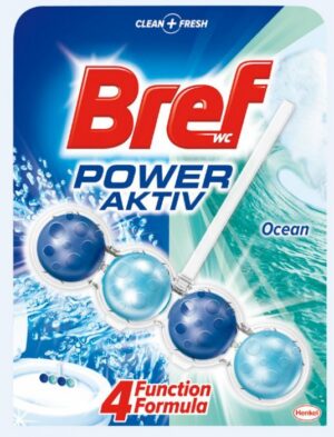 Kulki toaletowe BREF Power Aktiv Ocean, 50g