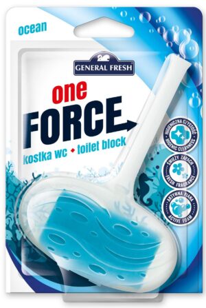 Kostka do WC GENERAL FRESH ONE FORCE zawieszka 40g MORZE