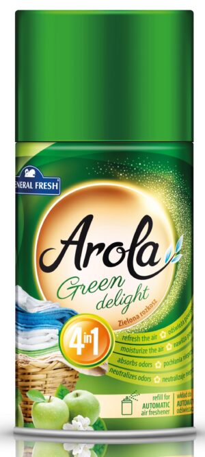 Wkład do odświeżacza automat GENERAL FRESH AROLA 250ml ZIELONA ROZKOSZ