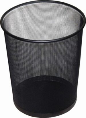 Kosz siatka czarny 19L DATURA