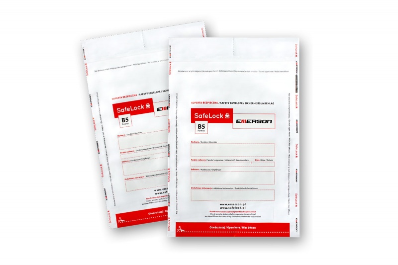 KOPERTA BEZPIECZNA B4 biała EMERSON Nowe op 100szt