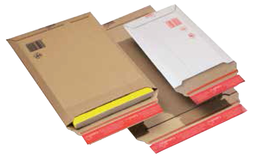 Koperta tekturowa brązowa do korespondencji A4 i C4 250x360x-50 /262x375 mm