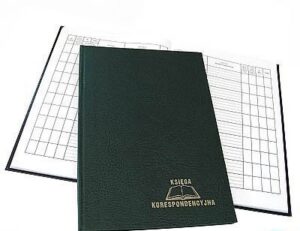 Księga korespondencyjna WARTA 300k zielona