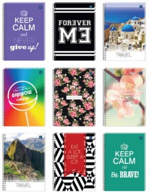 Kołonotatnik A4 80 kartek mieka oprawa