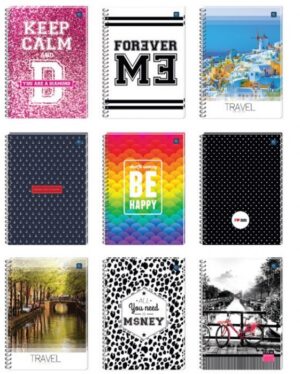 Kołonotatnik A4 100 kartek mięka oprawa