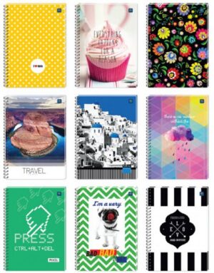 Kołonotatnik A5 50 kartek mięka oprawa