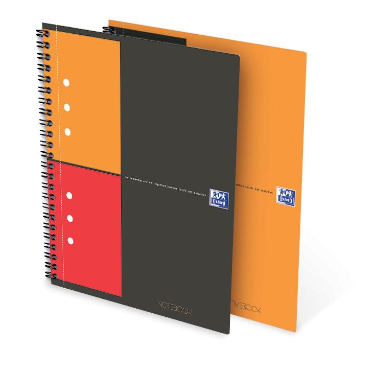Kołonotanik OXFORD INTERNATIONAL NOTEBOOK A4+ 80 Kartek kratka