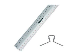 Linijka aluminiowa 50cm z uchwytem