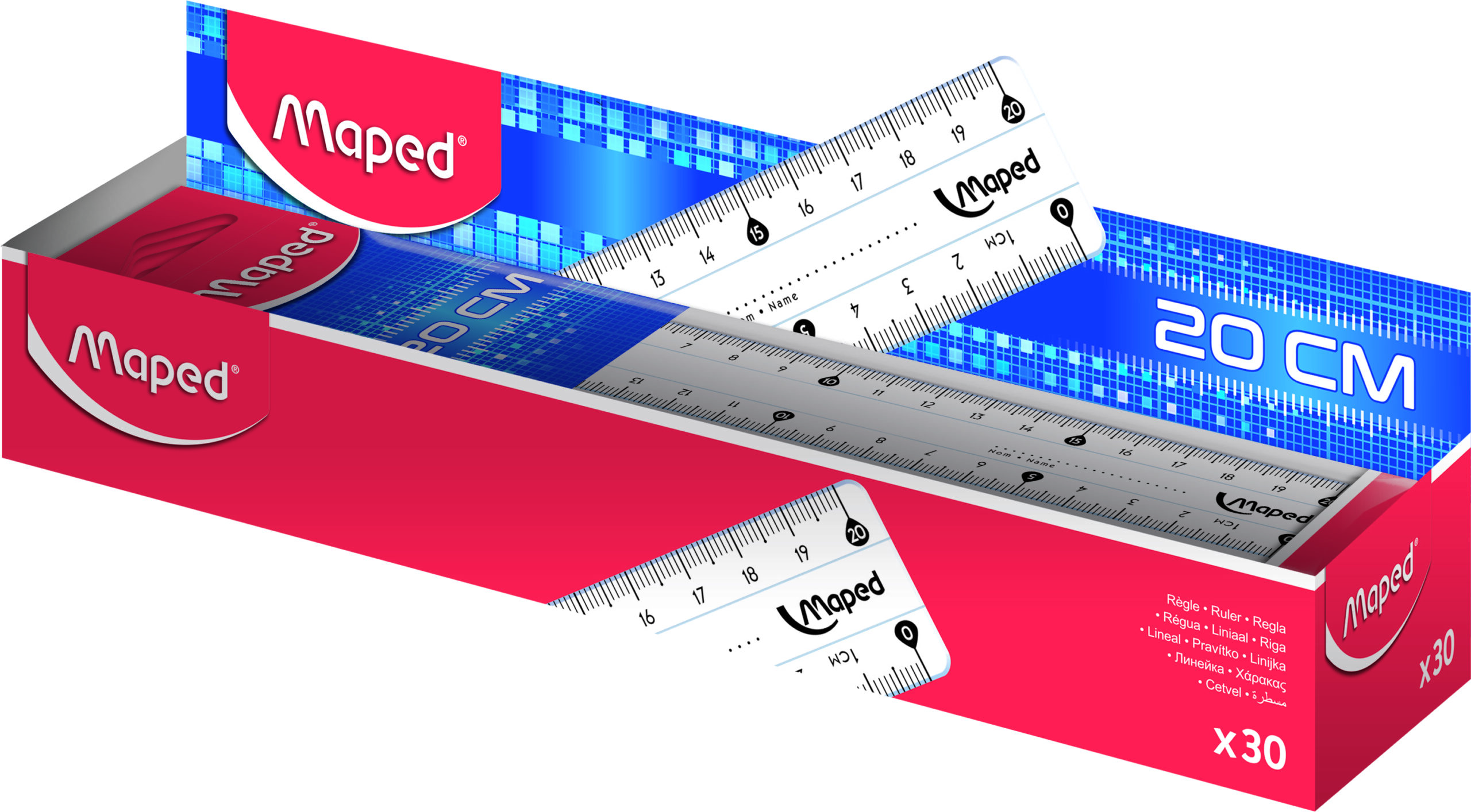 Linijka MAPED CLASSIC 20 cm