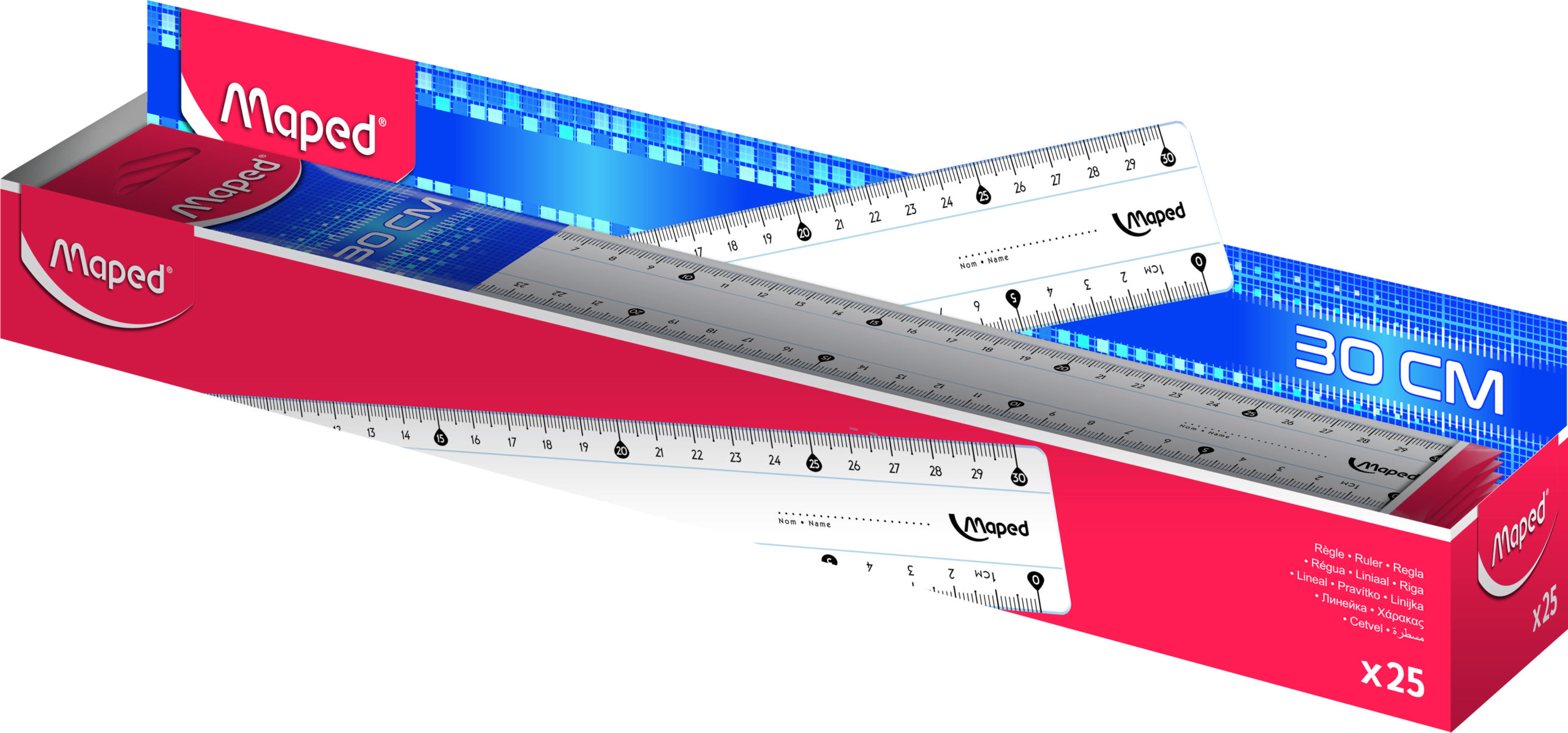 Linijka MAPED CLASSIC 30 cm