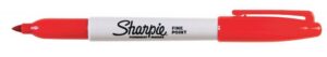 Marker Sharpie Fine czerwony