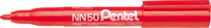 Marker Pentel NN50-B okrągły czerwony