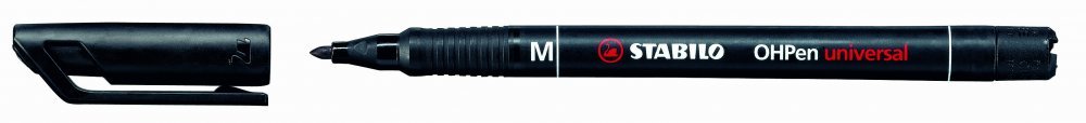 Foliopis Stabilo OHP 843/46 "M" czarny