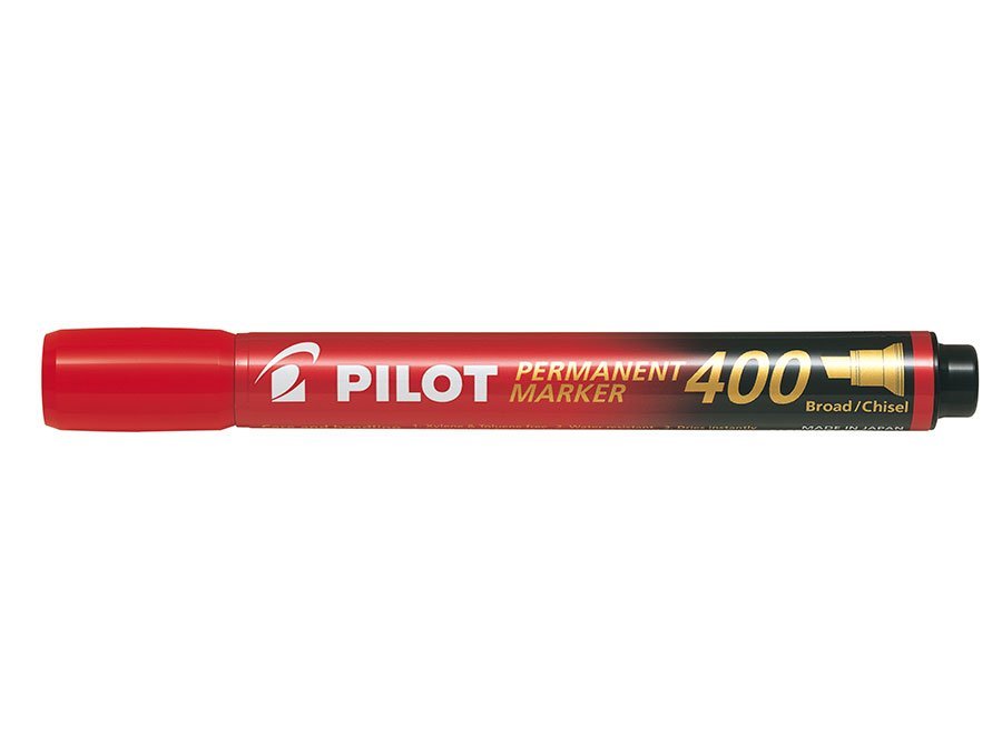 Marker Permanentny SCA-400 Czerwony Pilot