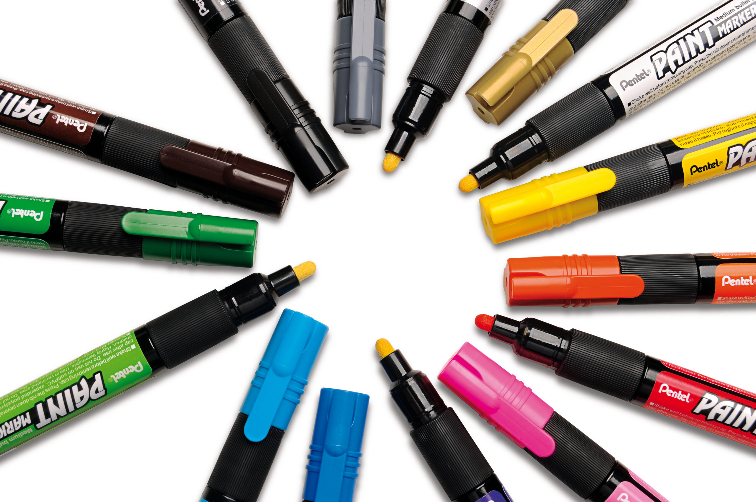 Marker olejowy PENTEL MMP20C niebieski