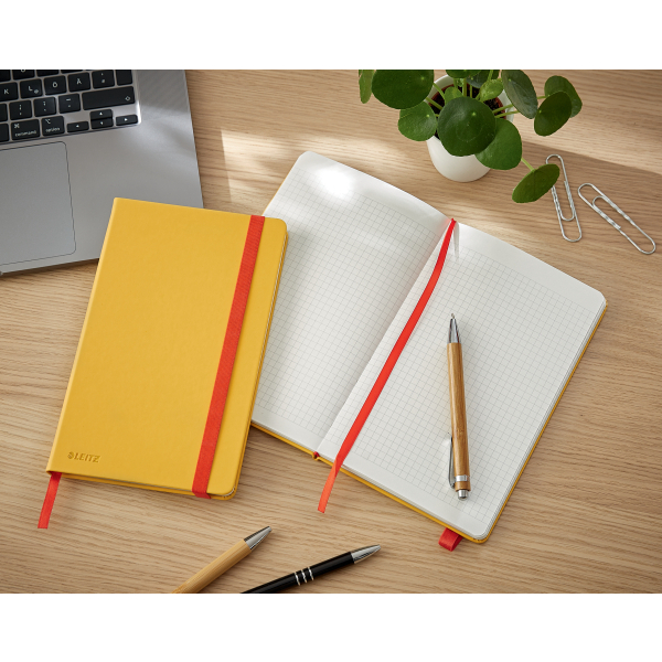Notatnik Leitz Cosy. A5. kratka. żółty 44540019 - obrazek 3