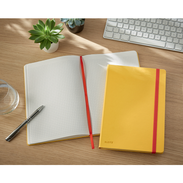 Notatnik Leitz Cosy. B5. kratka. żółty 44820019 - obrazek 2